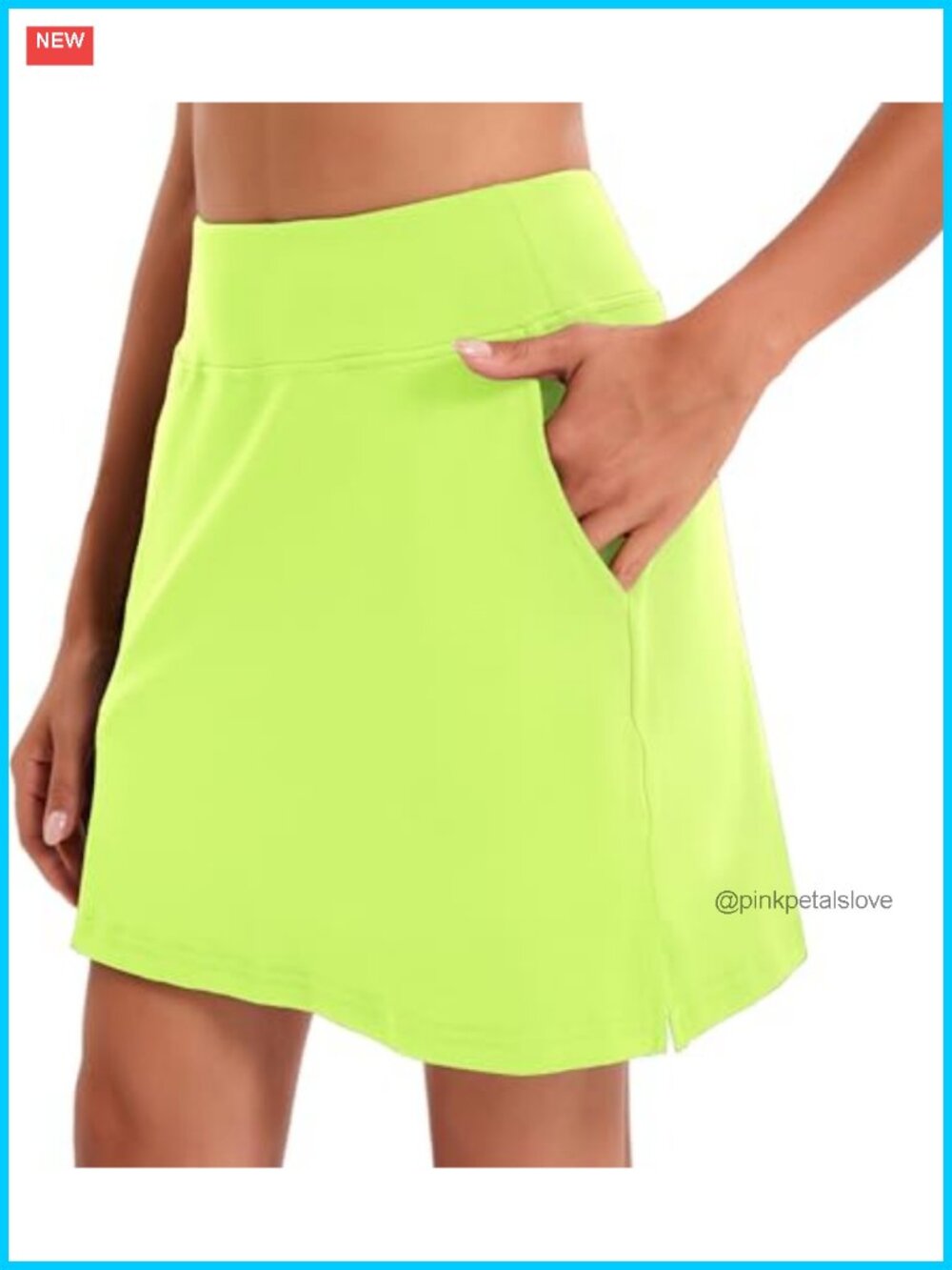 Women's Athletic Skort Lightweight Tennis Golf Running Skirt with Shorts